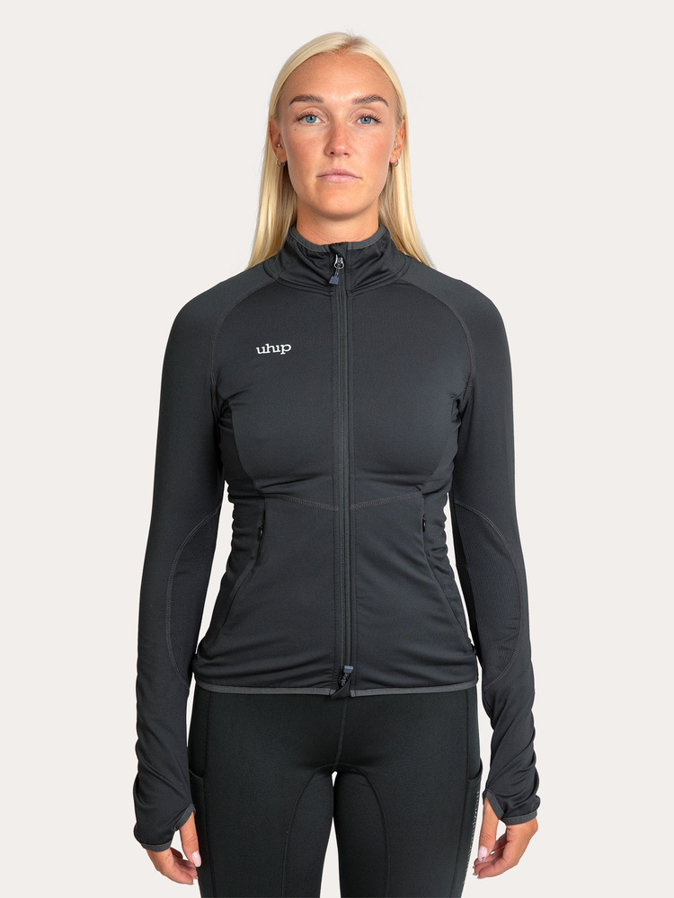 Ultimate Training Full Zip Jet Black