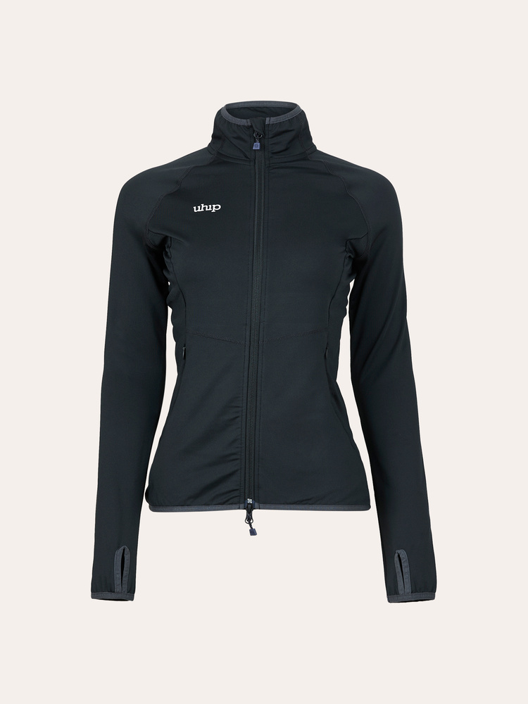 Ultimate Training Full Zip Jet Black