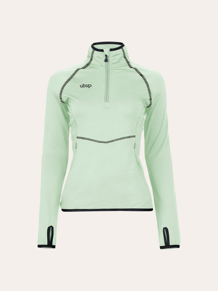 Ultimate Training Half Zip Cameo Green