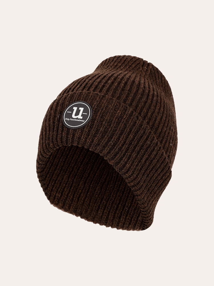Wool Beanie Brown
