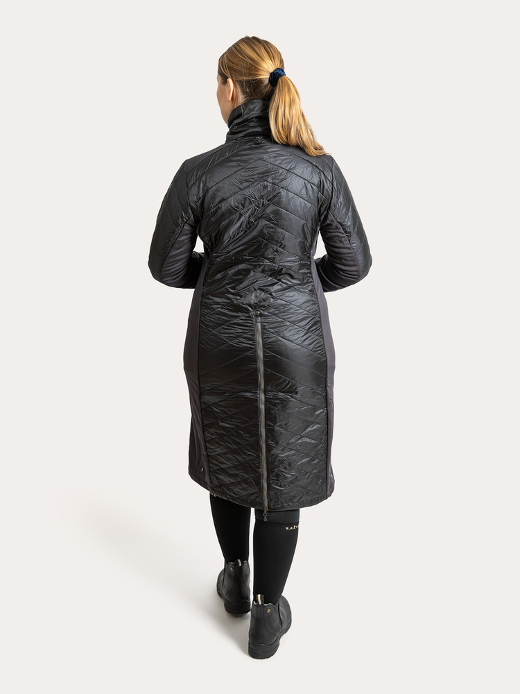 Wool Hybrid Liner Coat 2.0 Blue Graphite