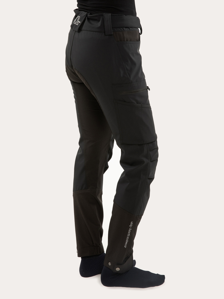 Woolblend Stella Pant 2.0 Short Jet Black