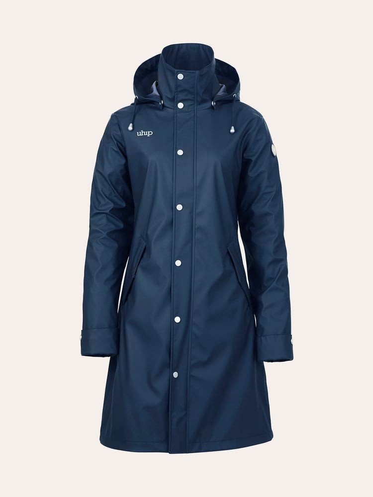Winnie Mid Raincoat Navy