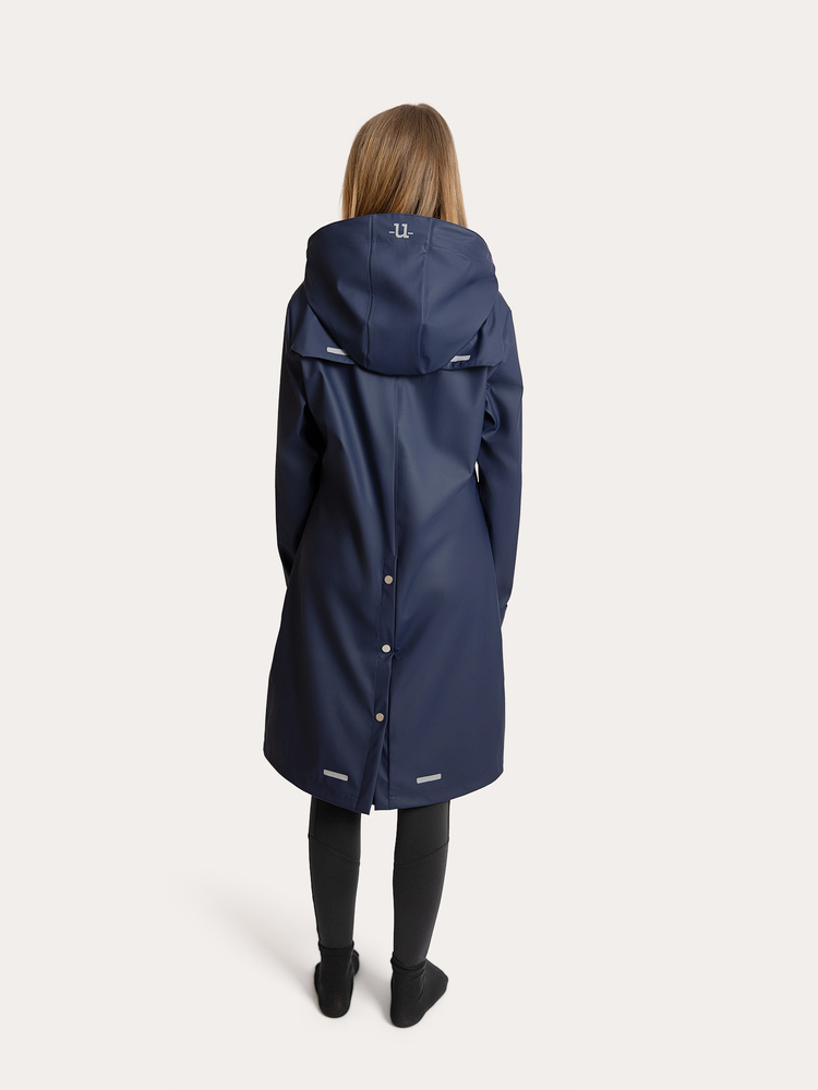 Winnie Mid Raincoat Navy