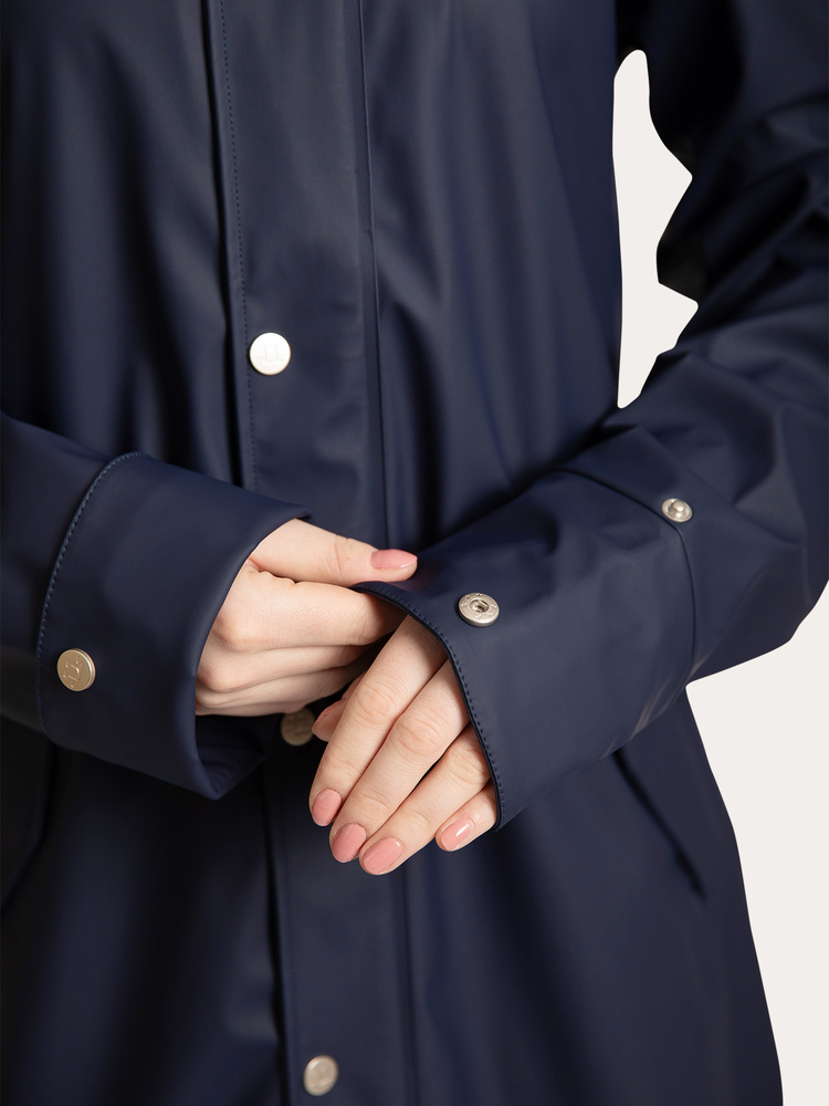 Winnie Mid Raincoat Navy
