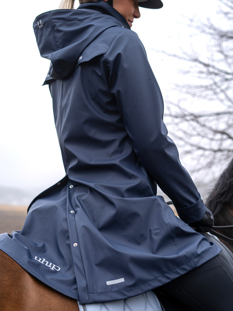 Winnie Mid Raincoat Navy