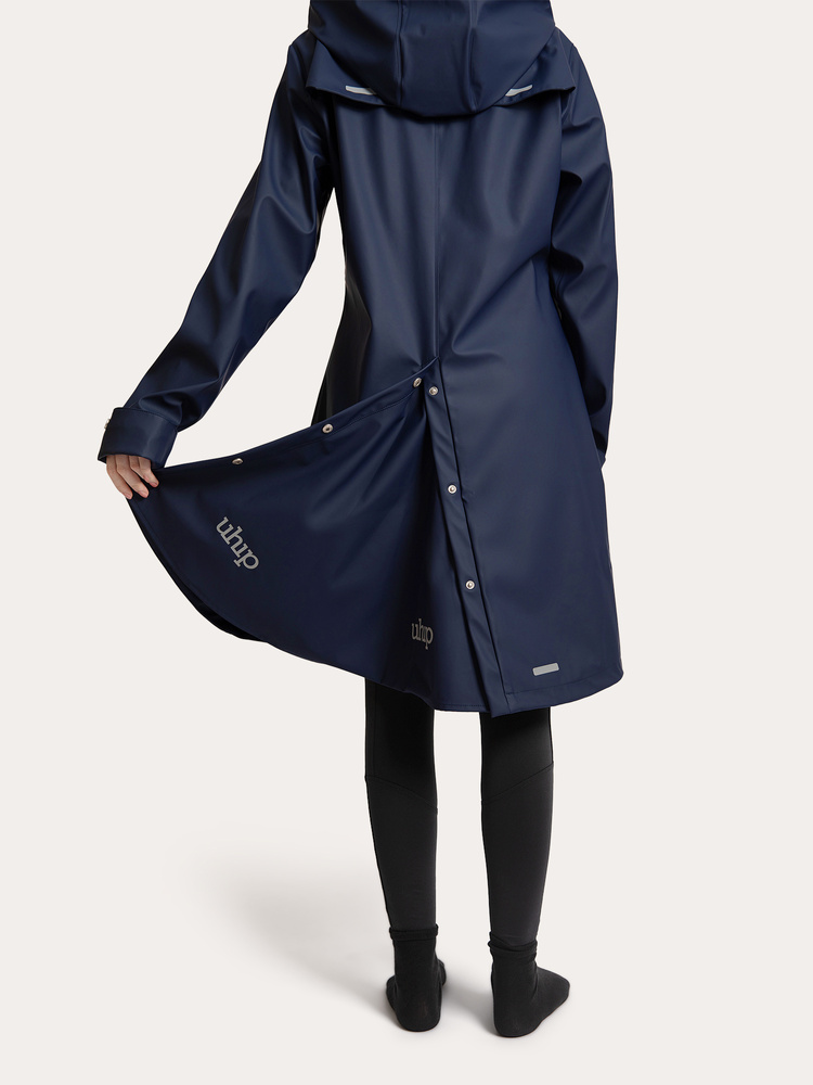 Winnie Mid Raincoat Navy