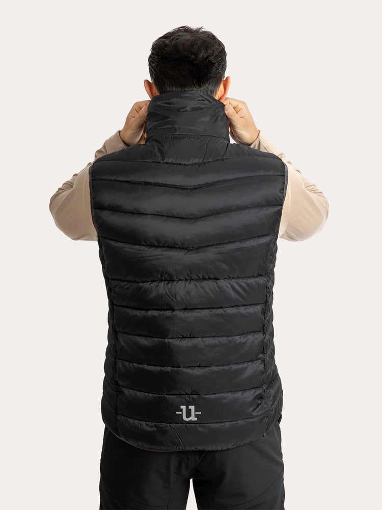 365 Men's Vest Jet Black