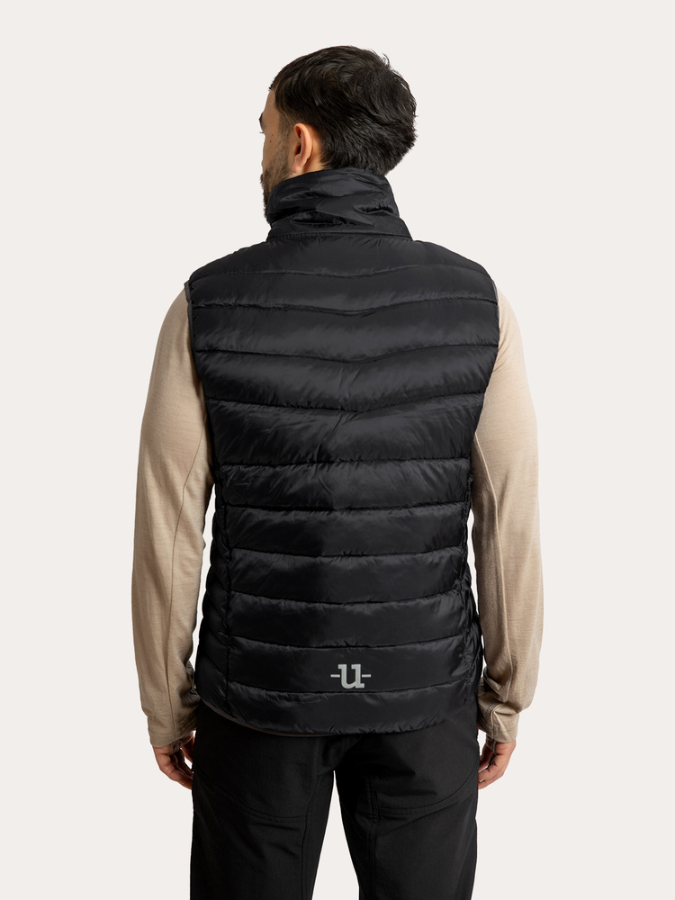 365 Men's Vest Jet Black
