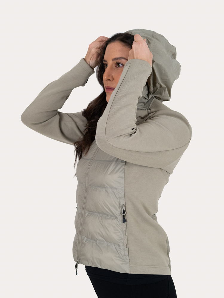 Everyday Hybrid Hoodie Silver Sage