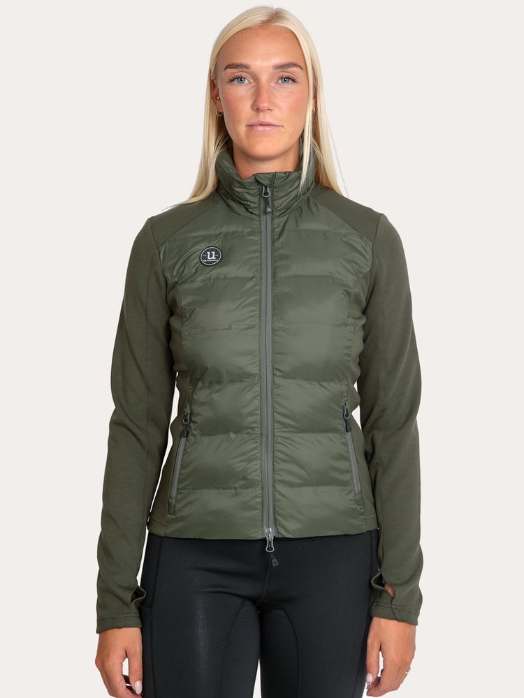 Everyday Hybrid Hoodie Deep Green