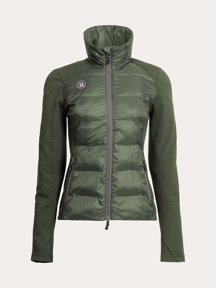 Everyday Hybrid Hoodie Deep Green