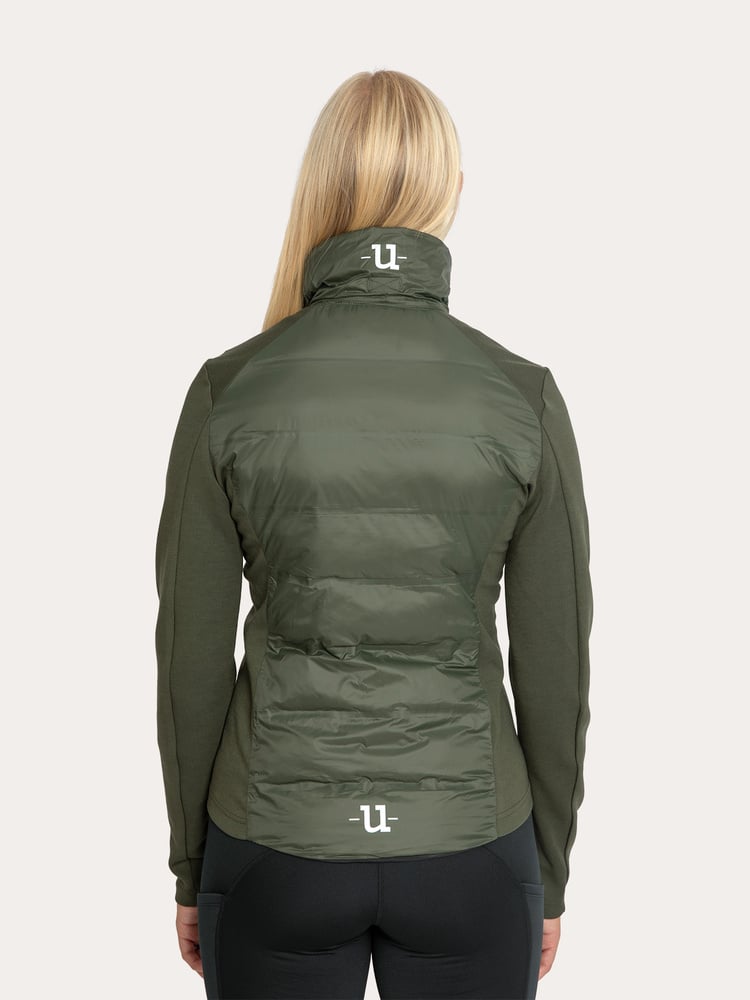 Everyday Hybrid Hoodie Deep Green