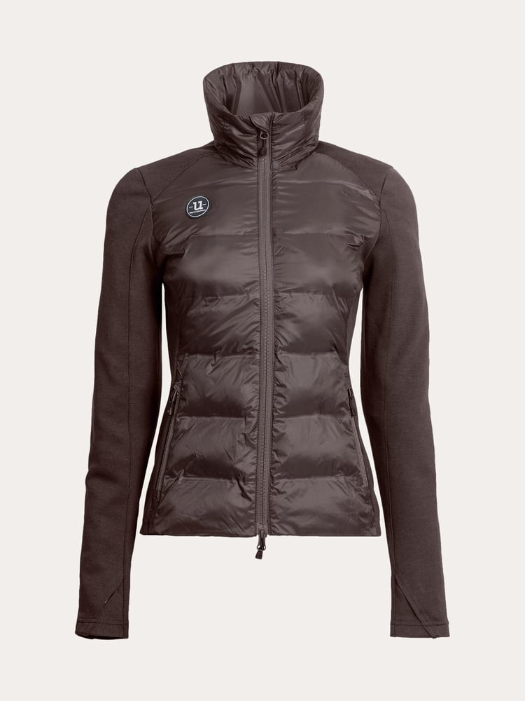 Everyday Hybrid Hoodie Ash Brown