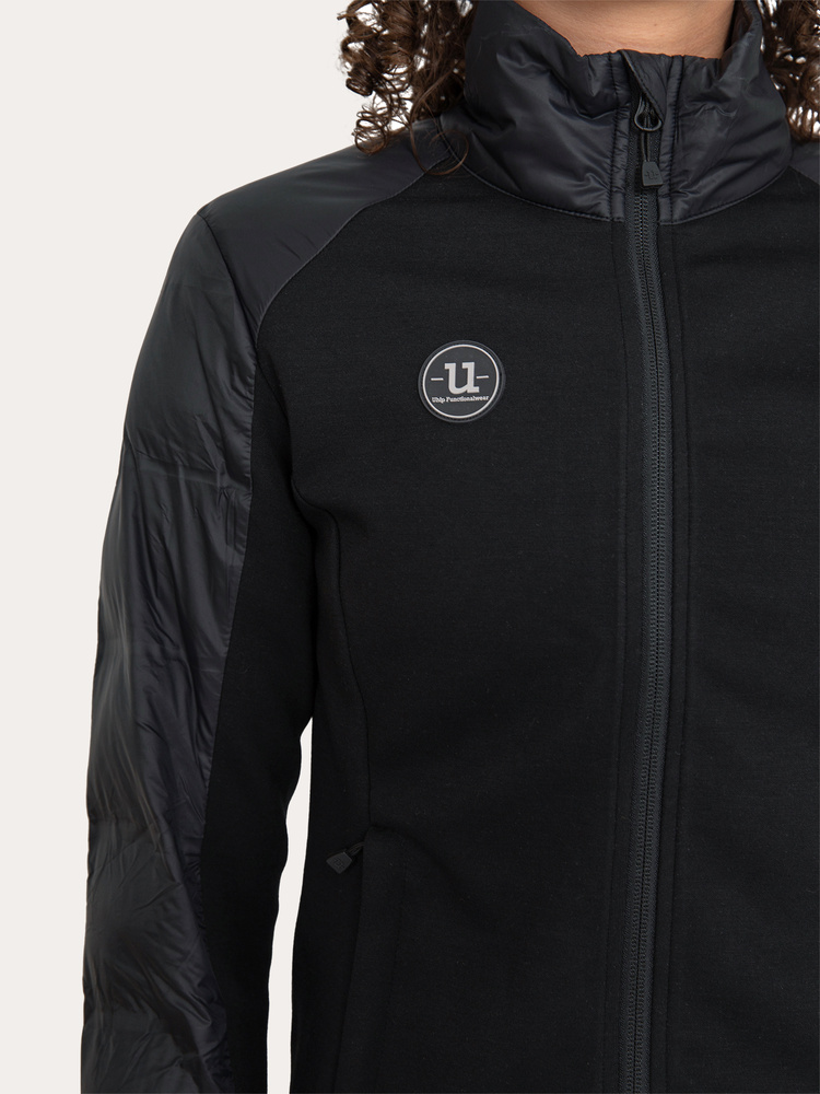 Everyday Reversed Hybrid Jacket Jet Black