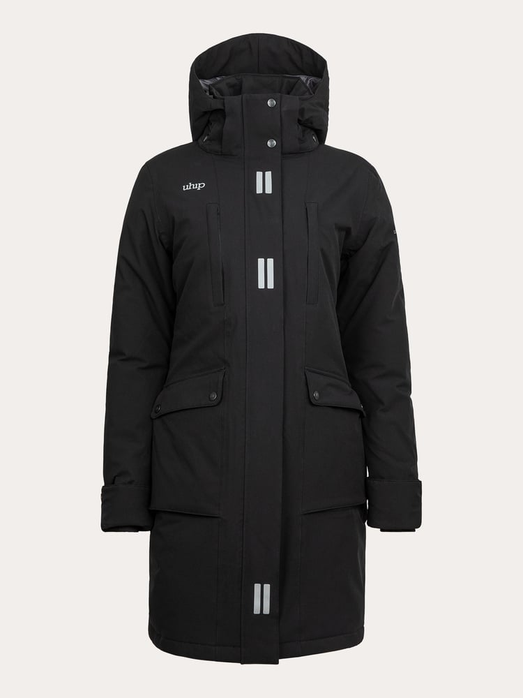 Regular Pro Winter Dog Trainer Long Jacket Jet Black