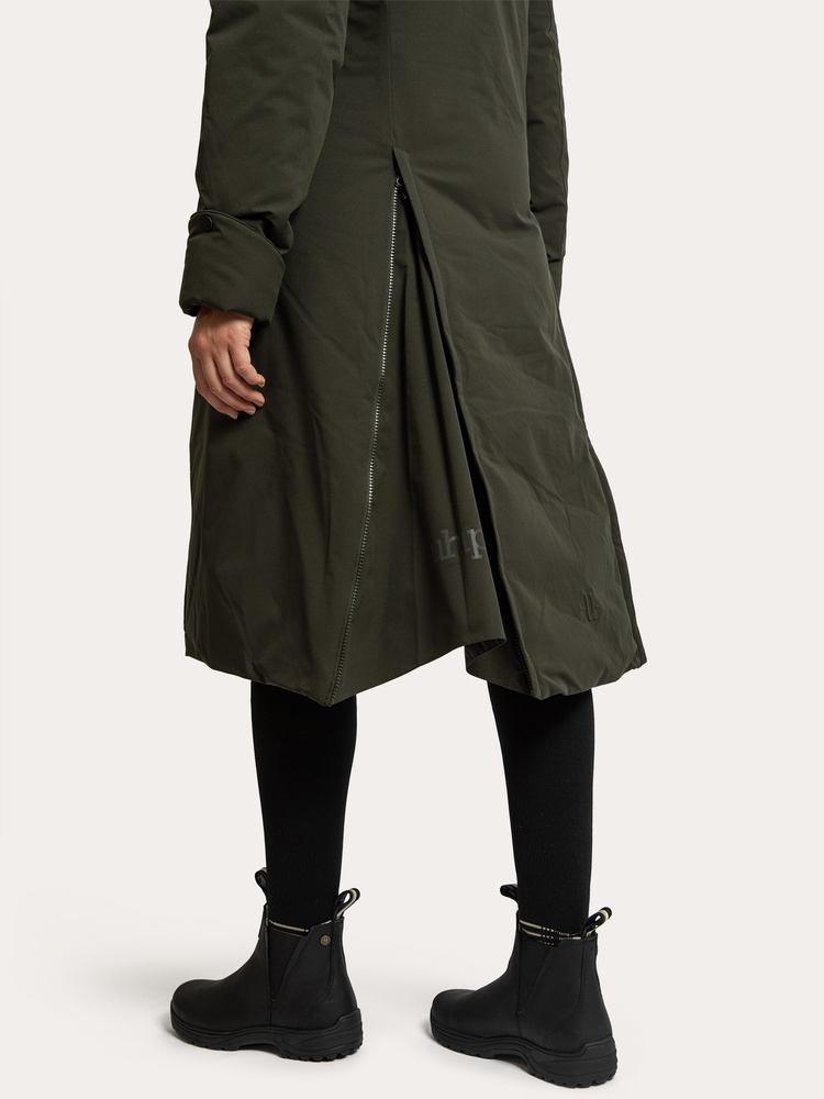 Rime Coat Dark Green