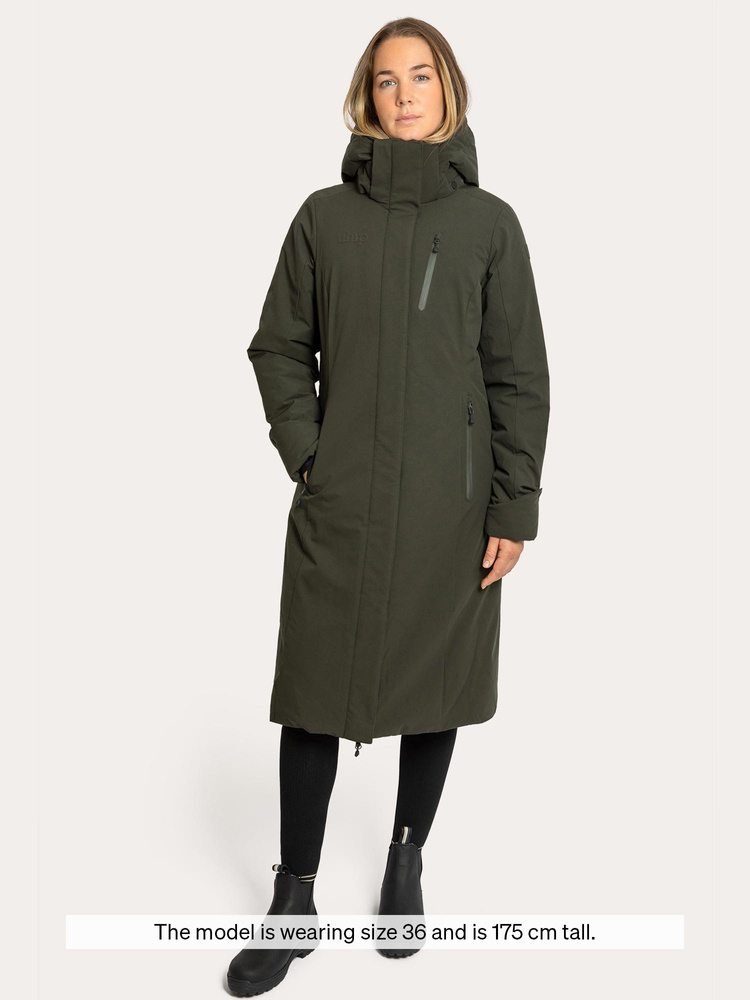 Rime Coat Dark Green