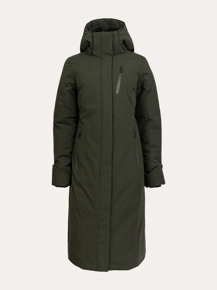 Rime Coat Dark Green