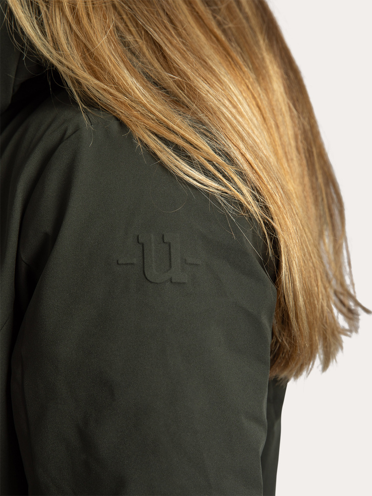 Rime Coat Dark Green