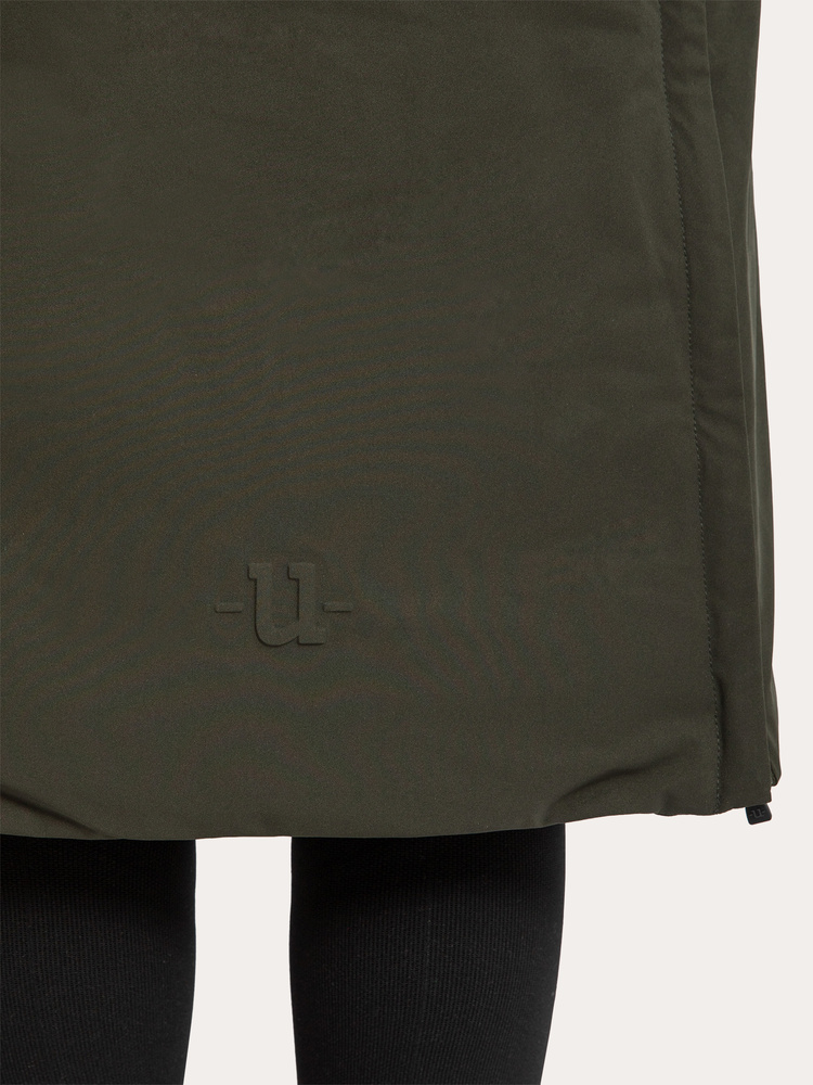 Rime Coat Dark Green