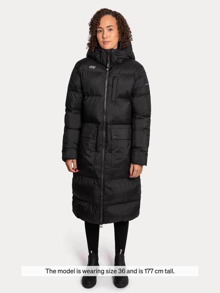 Arctic Puffer Coat Jet Black
