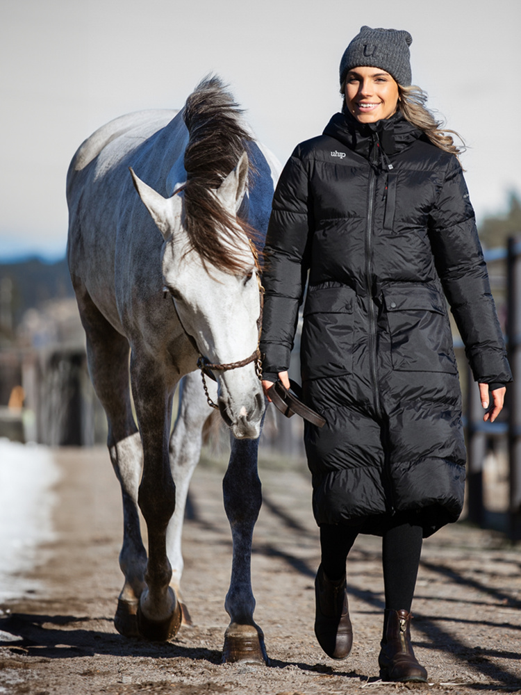 Arctic Puffer Coat Jet Black