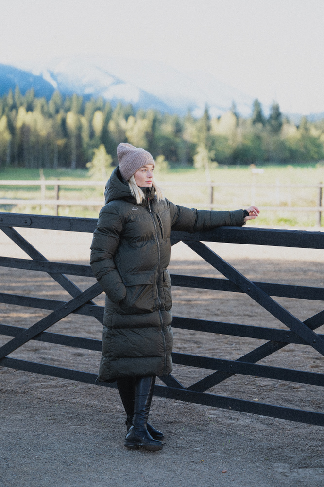 Arctic Puffer Coat Dark Green