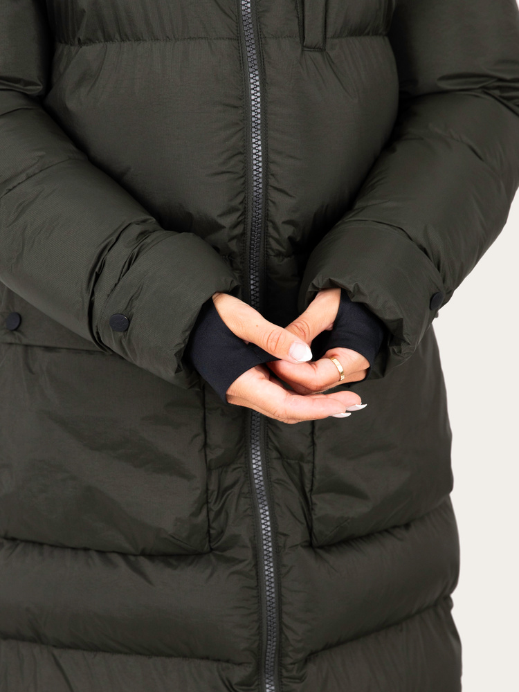 Arctic Puffer Coat Dark Green