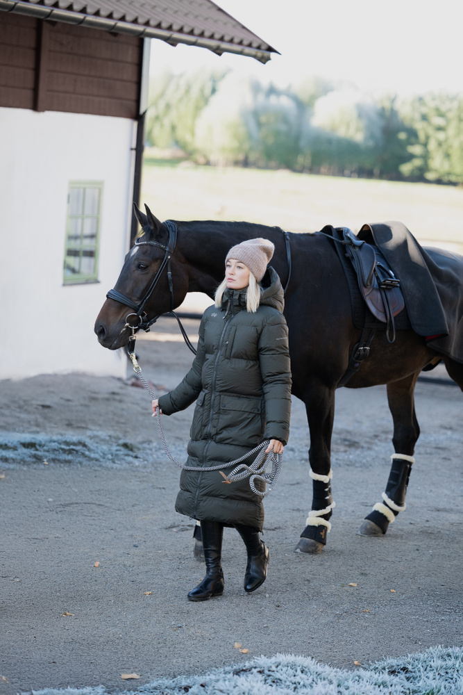 Arctic Puffer Coat Dark Green