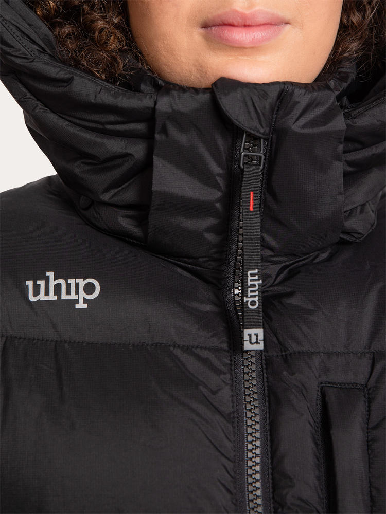 Arctic Puffer Coat Jet Black