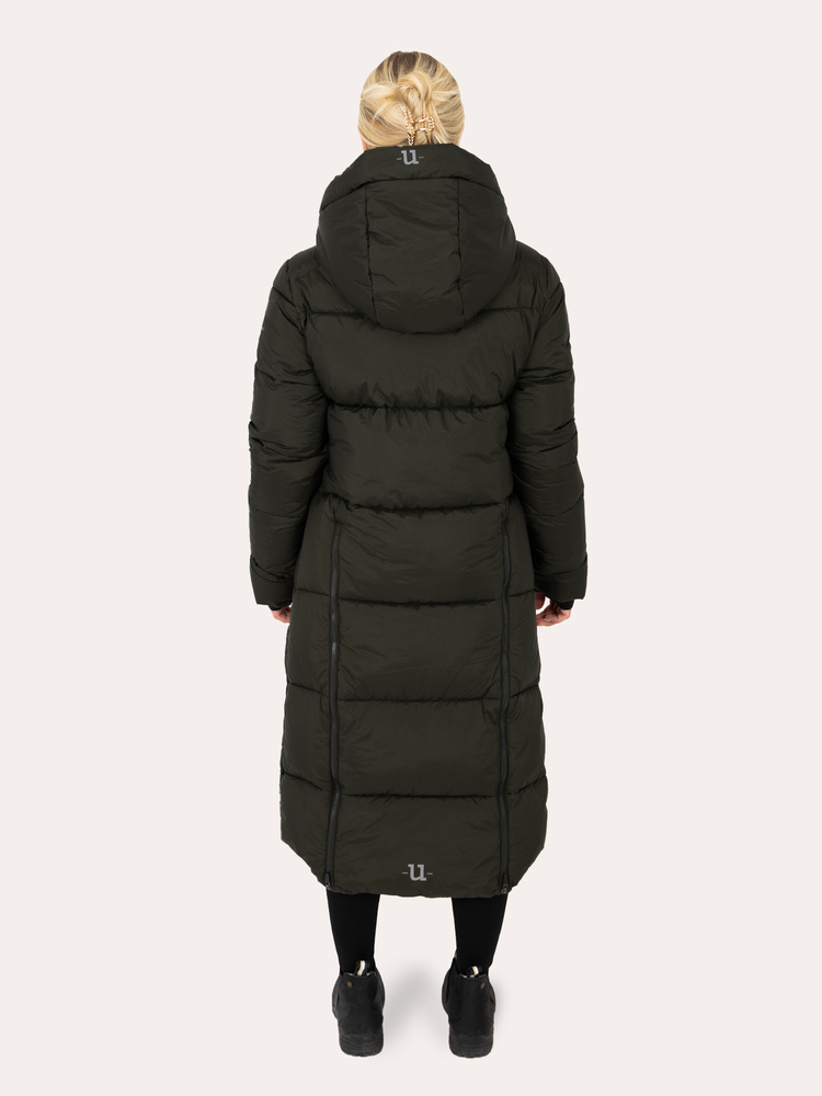 Arctic Puffer Coat Dark Green