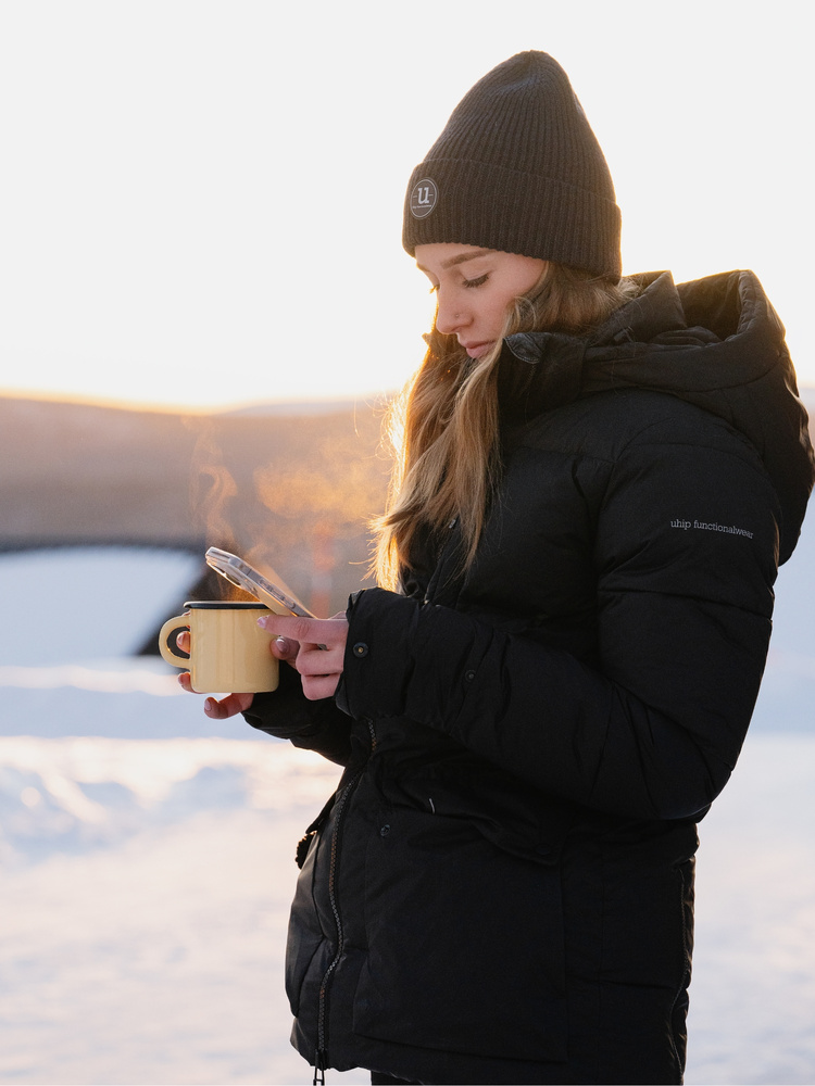 Arctic Puffer Jacket Jet Black