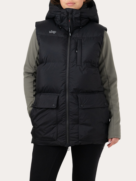 HYKE(ハイク) PERTEX PUFF VEST BLACK Size 3 Arctic Puffer Vest Dam | Varm & Rörlig Vinterväst för Ryttare