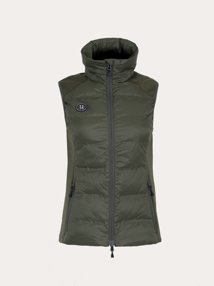 Everyday Hybrid Vest Deep Green