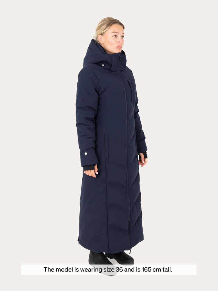 Frost Coat Extended Navy