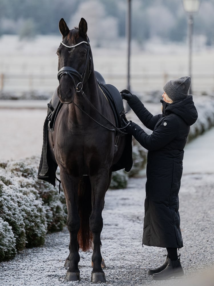 Frost Coat Extended Jet Black