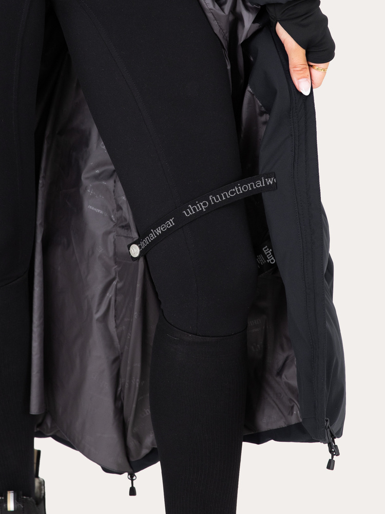 Frost Coat Extended Jet Black