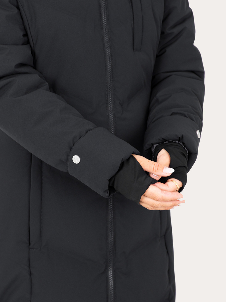 Frost Coat Extended Jet Black