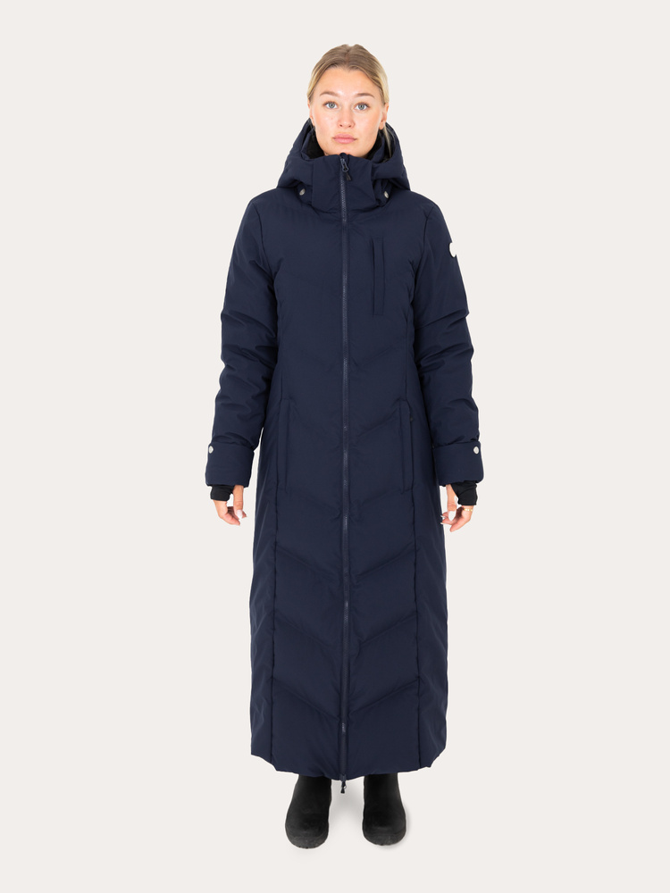 Frost Coat Extended Navy