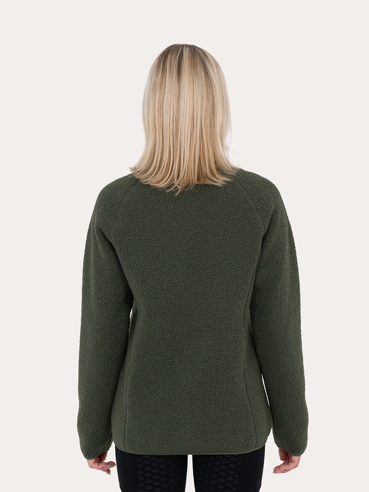 Cozy Pile Full Zip Willow