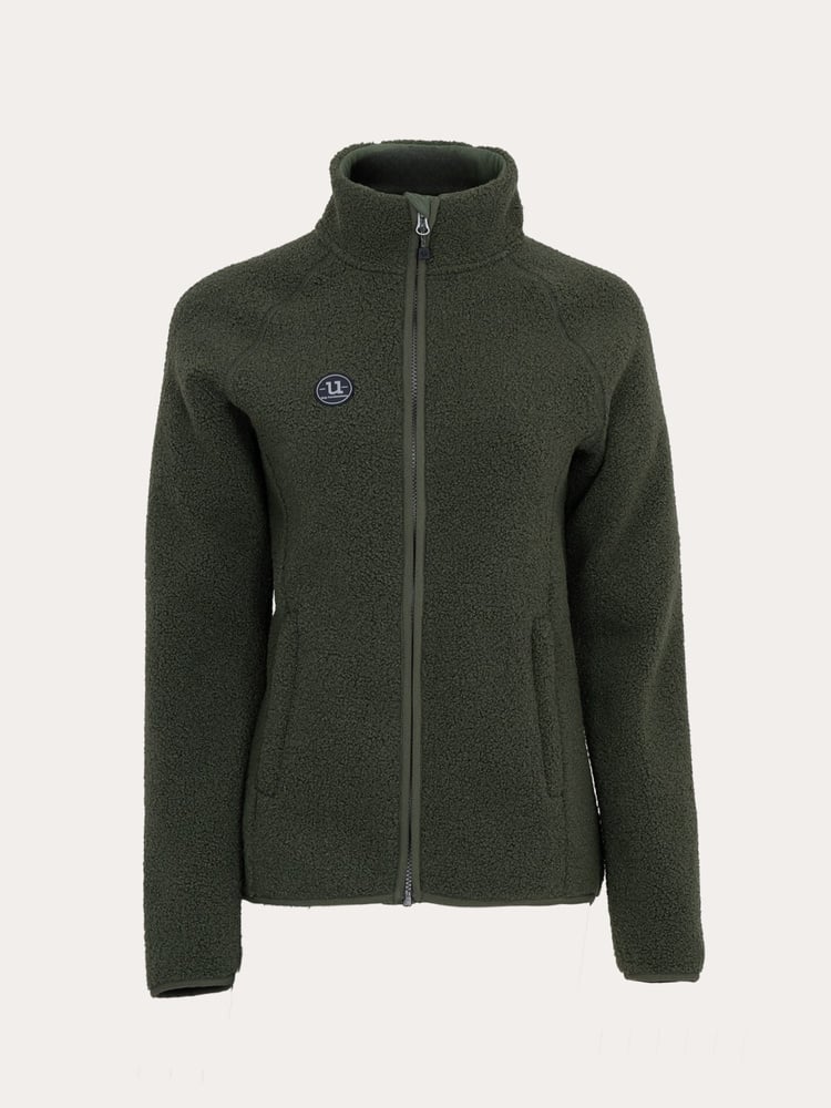 Cozy Pile Full Zip Willow