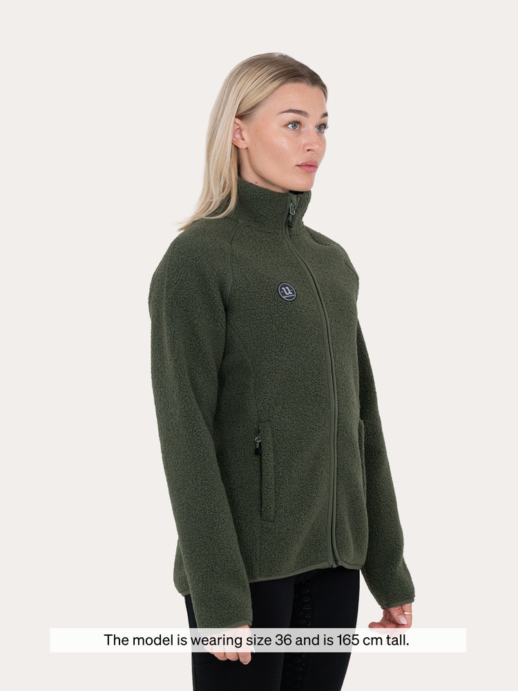 Cozy Pile Full Zip Willow