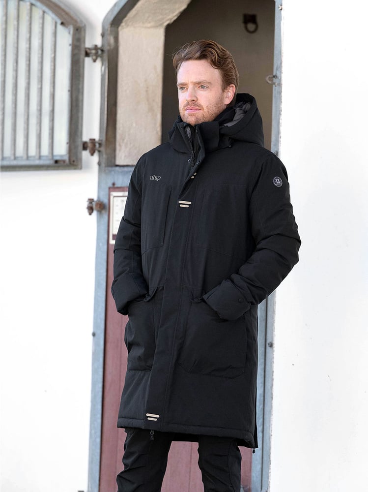 Urban Stretch Men´s Parka Jet Black