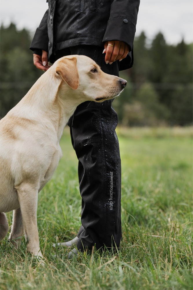 Rainy Zip Pant 2.0 Jet Black