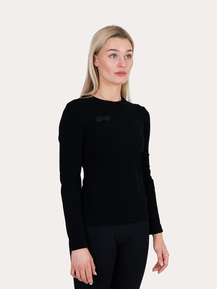 Bamboo LS Tee 2.0 Black