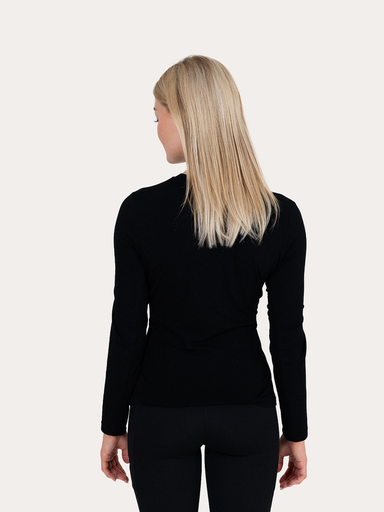 Bamboo LS Tee 2.0 Black