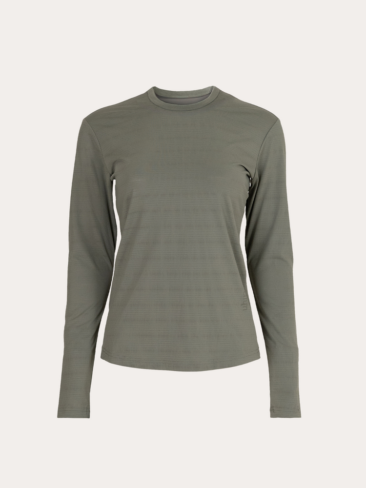 Sport UV Tee LS Smokey Olive