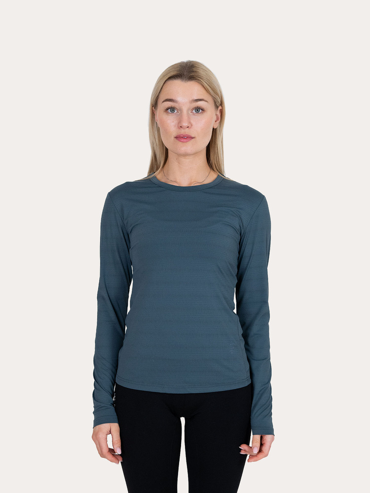 Sport UV Tee LS Dark Slate