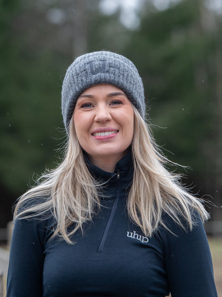 Alpaca Beanie Nine Iron Grey